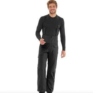 Salomon Brilliant Suspender ski & snowboard Pants - Men's medium Black